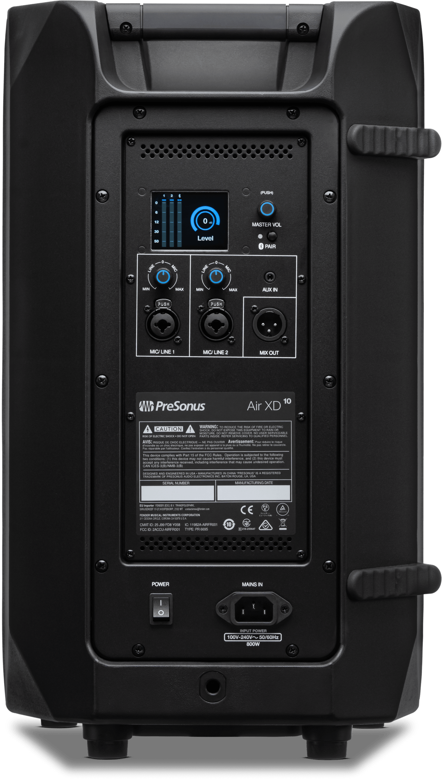 AIR XD 10 1x10" 2-Way Active Extended Definition Loudspeaker